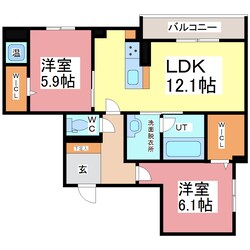 エクラ　アリスティオの物件間取画像